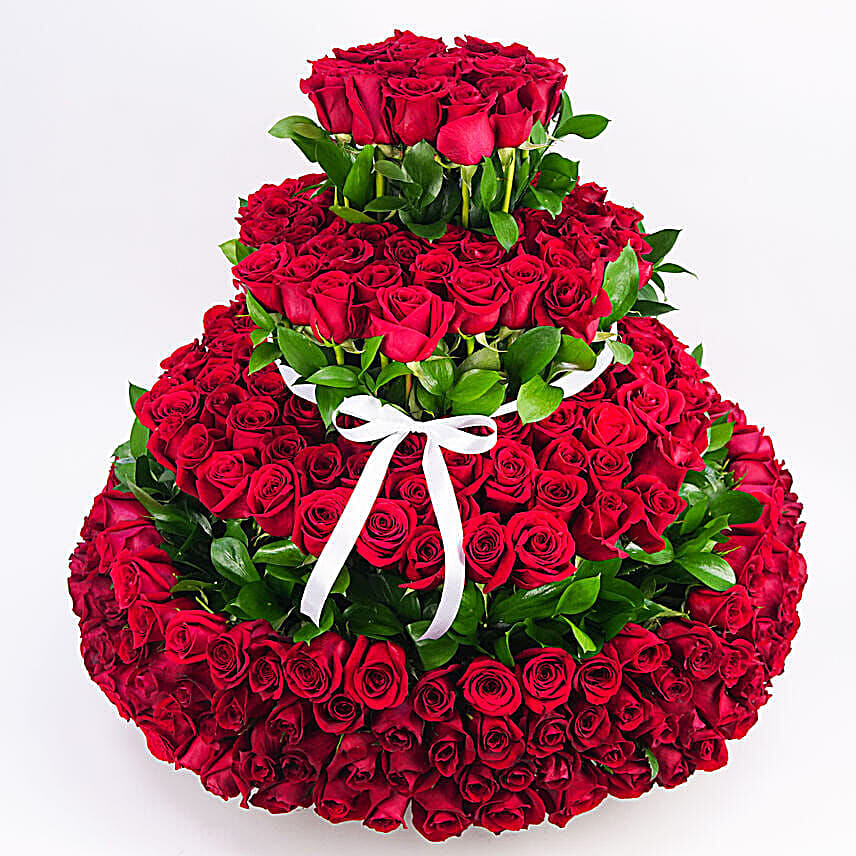 Basket Of 400 Roses Glory