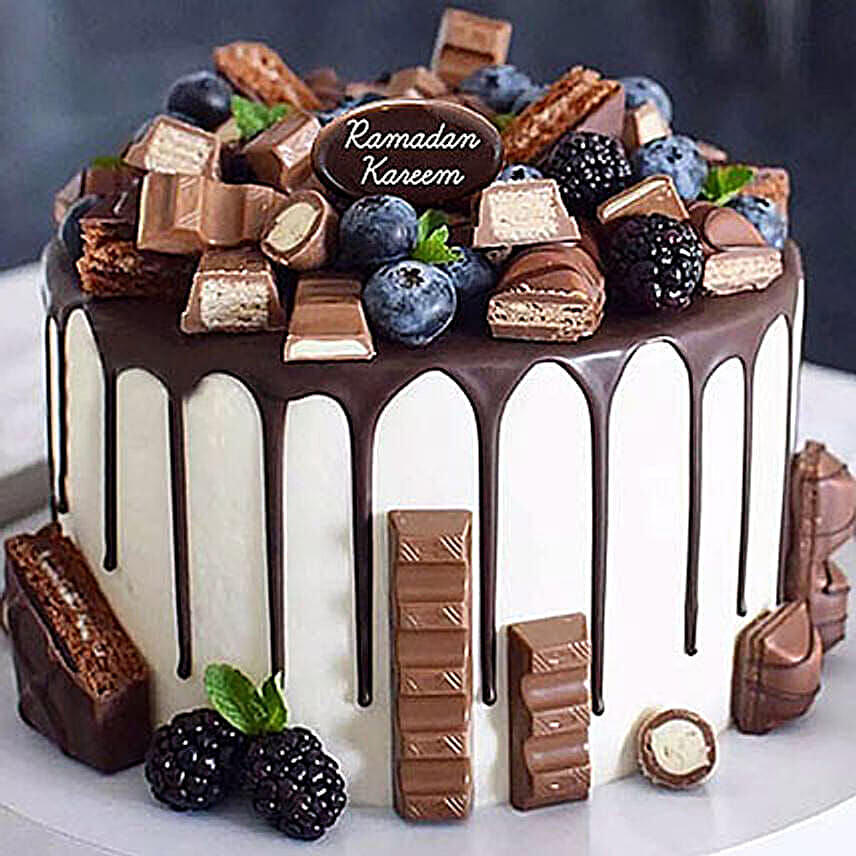 Choco Vanilla Cake For Ramadan