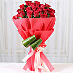 Romantic  Red Roses Bouquet