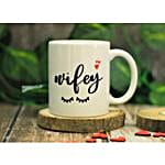 Hubby And Wifey White Mugs Combo