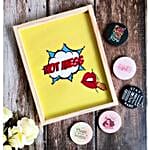 Hot Mess Wall Hanging And 5 Badges