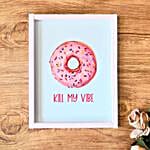 Donut Kill Set Of 3 Wall Frames