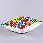 Bal Krishna Kids Rakhi And Worlds Best Brother Cushion