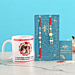 Blue Lumba Set And Personalised Mug Combo