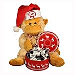 Christmas Treats with Monkey Plush Toy
