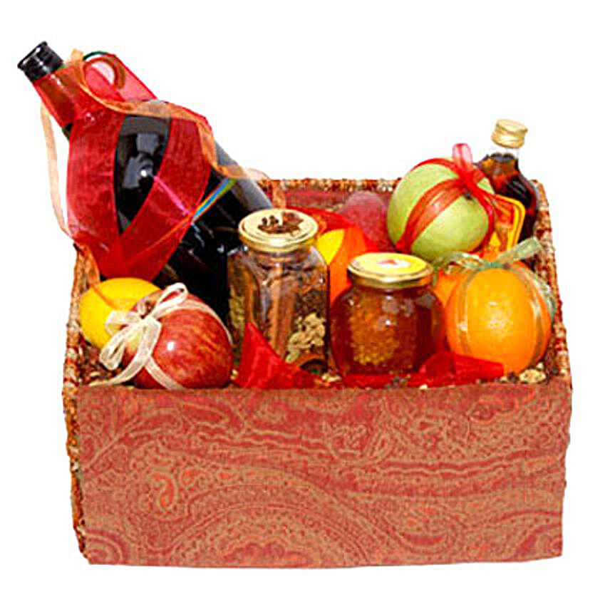Mulled Wine Basket