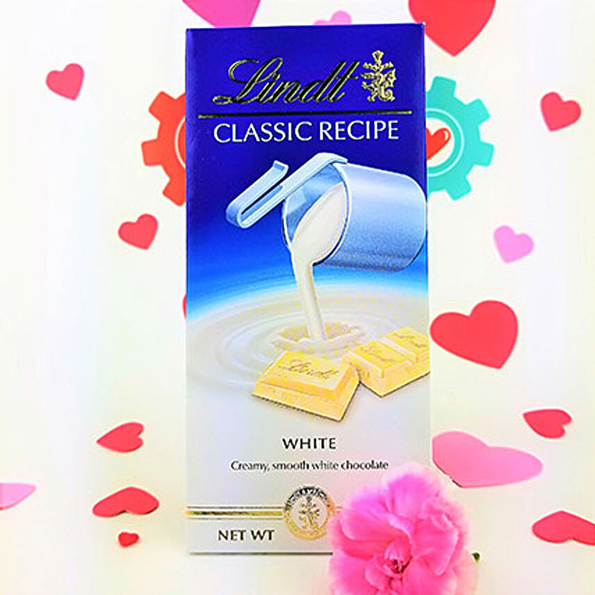 Scrumptious Lindt White Chocolate