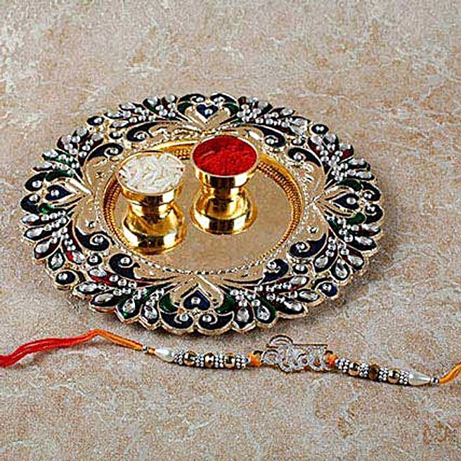 DECORATED THALI main image 1