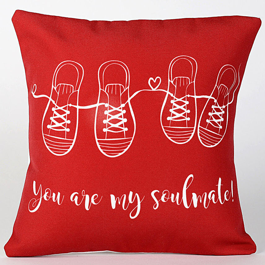 You Are My Soulmate Cushion:Send Romantic Gifts to Canada