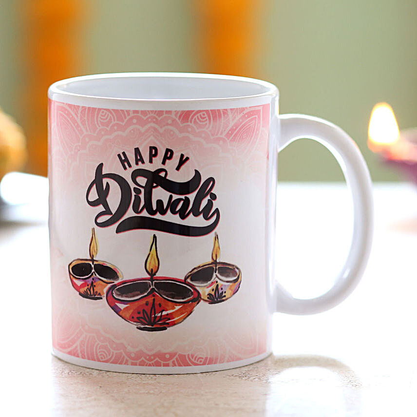 Diwali Wishes White Mug