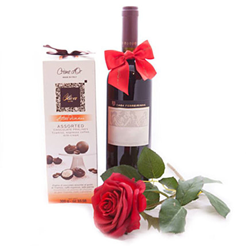 Romantic Wine Surprise:Gifts to Brampton