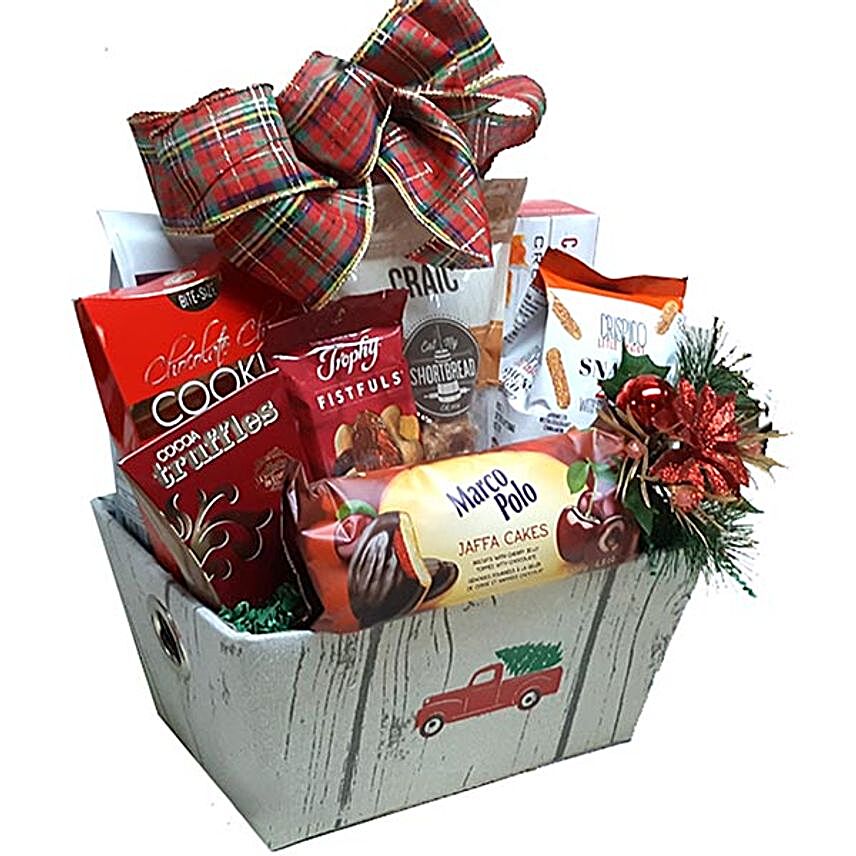 Exclusive Festive Christmas Basket