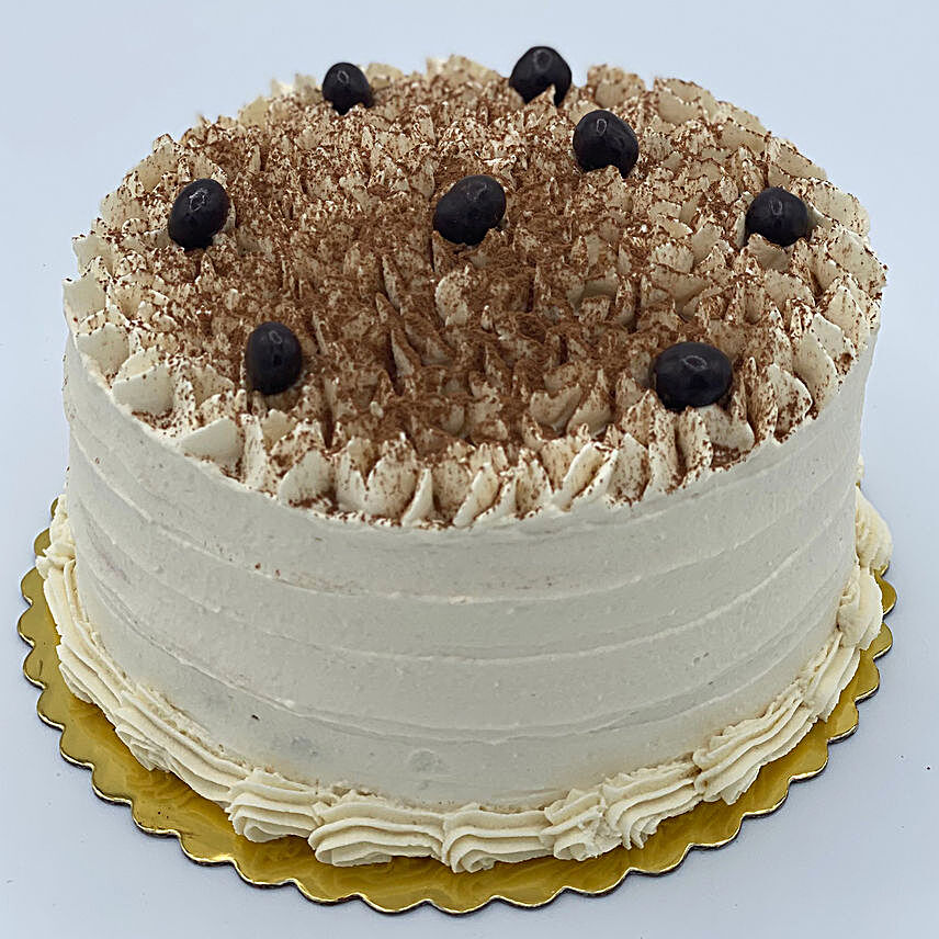 Ambrosial Tiramisu Eggless Cake