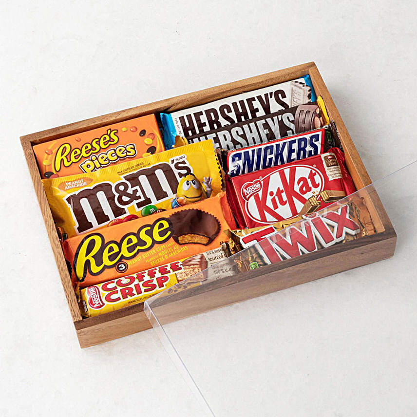 Sweet Treats Tray:Chocolate Gift Baskets in Canada