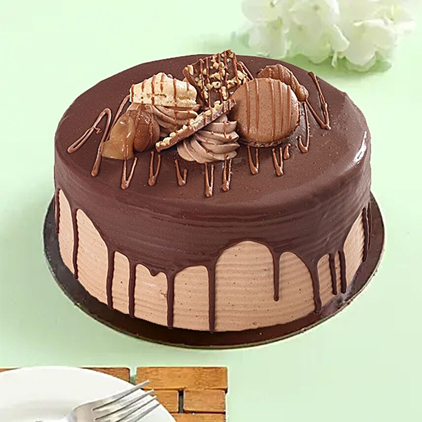 Chocolate Melody Cakehalf Kg:Send Mothers Day Gifts to Canada