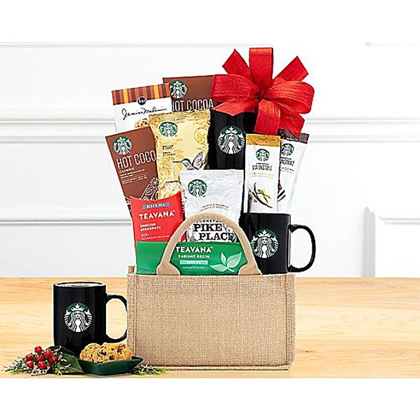 Starbucks Coffee And Teavana Tea Collection:Christmas Gift Hampers to Canada