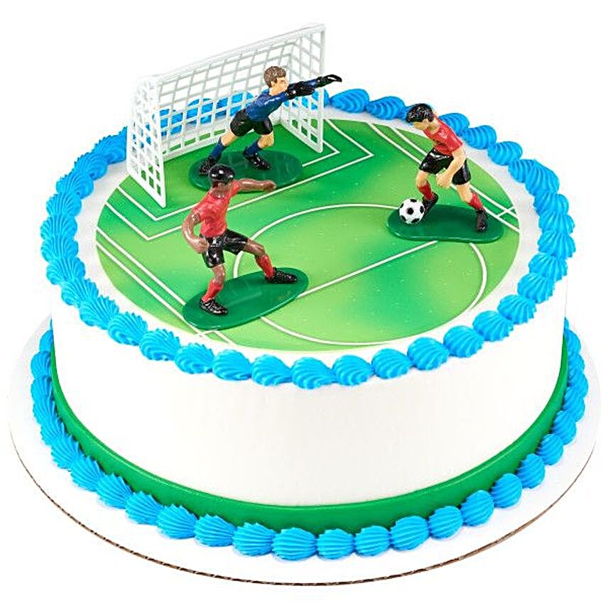 Soccer Kick Off Chocolate Hazelnut Cake