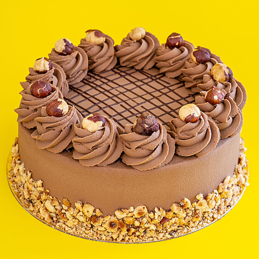 Milk Chocolate Hazelnut Cake