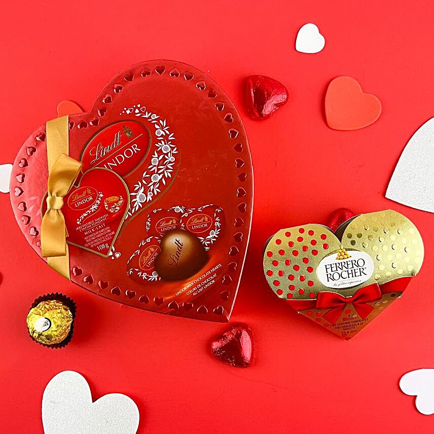 V Day Greetings Ferrero Rocher And Lindt Lindor