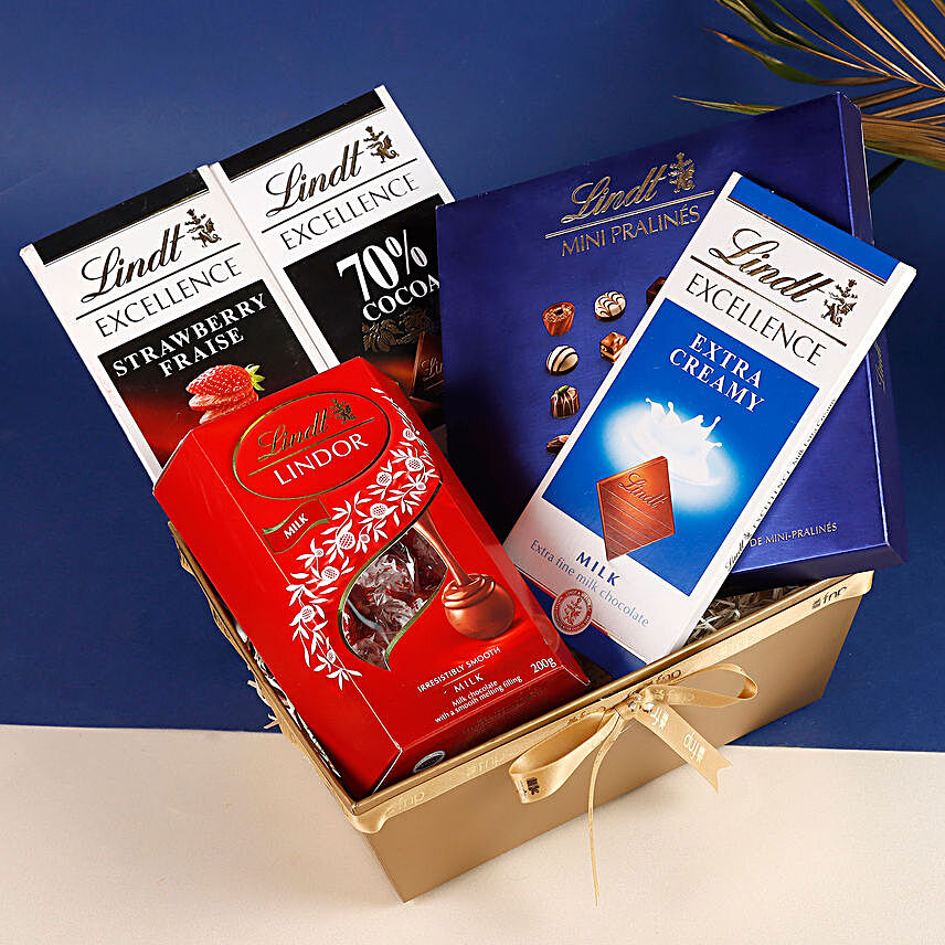 Assorted Lindt Chocolates:Bhai Dooj Gift Hampers to Canada