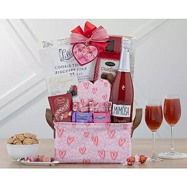 Canella Valentine Gift Basket canada Gift Canella Valentine Gift