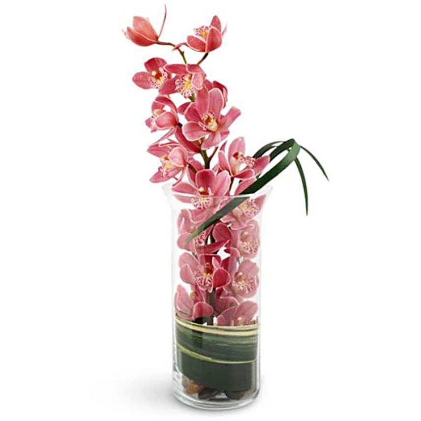 Peaceful Pink Orchids Bouquet