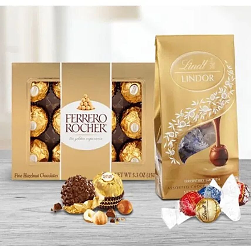 Lindt Lindor And Ferrero Rocher Combo