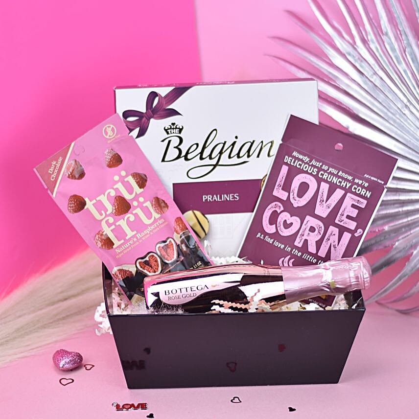 Valentine Love Box Of Gourmet Treats