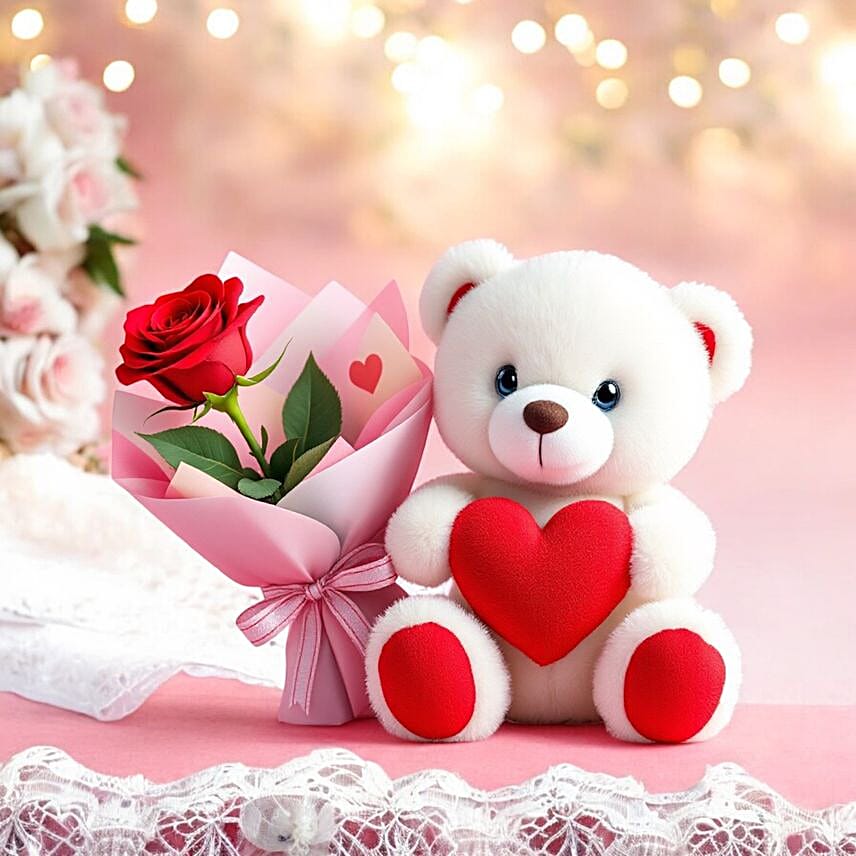 Bear Hugs & Roses