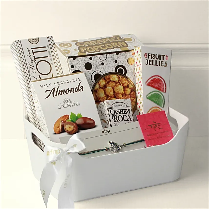 Sweet N Savoury Ethnic Rakhi Hamper