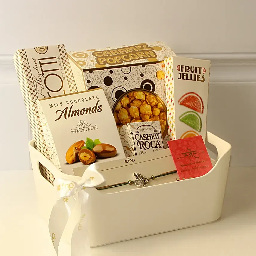 Sweet N Savoury Ethnic Rakhi Hamper