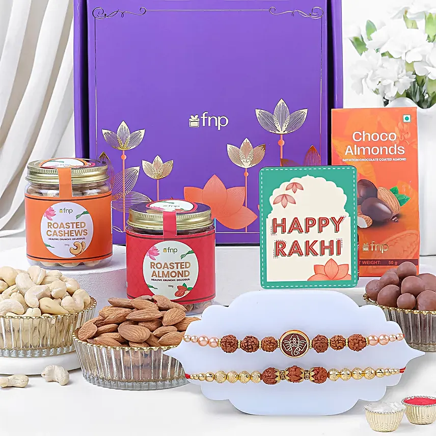 Divine Rakhi Indulgence Gift Hamper