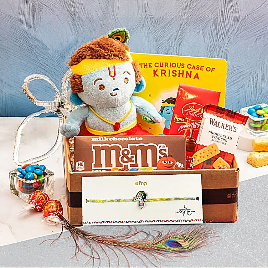 Little Krishna Rakhi Box