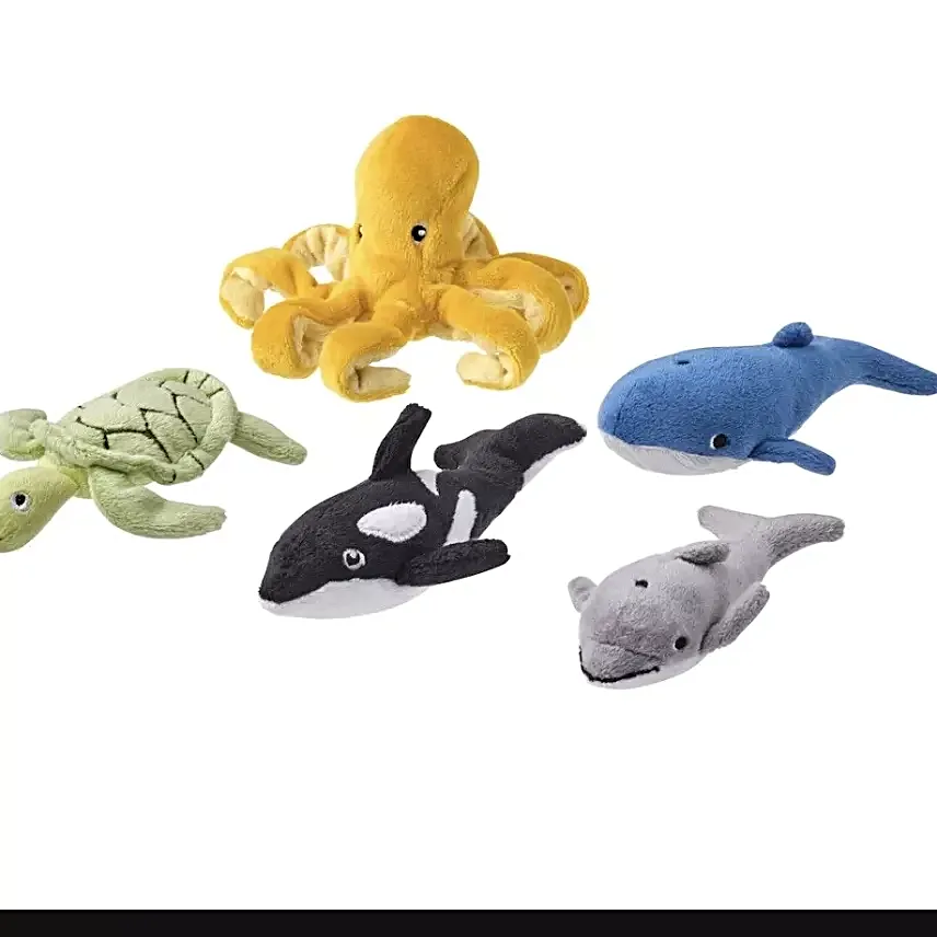 Assorted Soft Toys Set Of 5