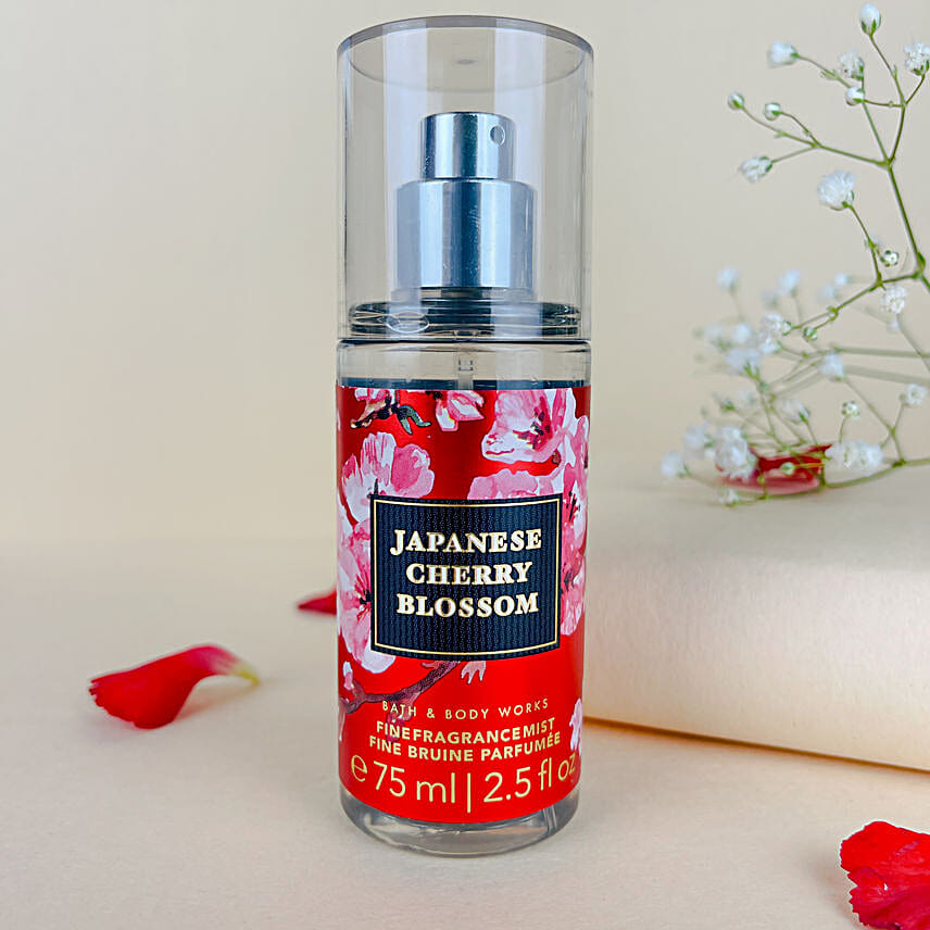 Bandhani Style Lumba Rakhi N Cherry Blossom Spray