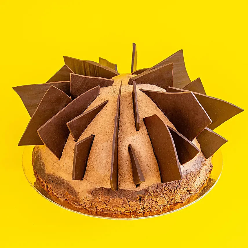 Dark Belgian Chocolate Mousse Cake