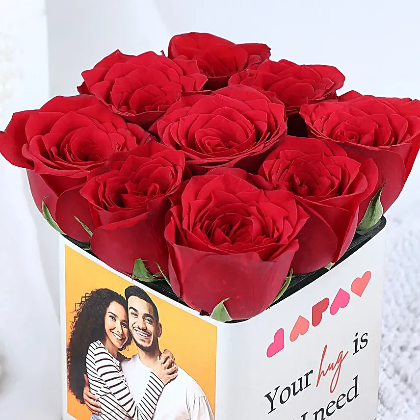 Darling Red Rose Vase