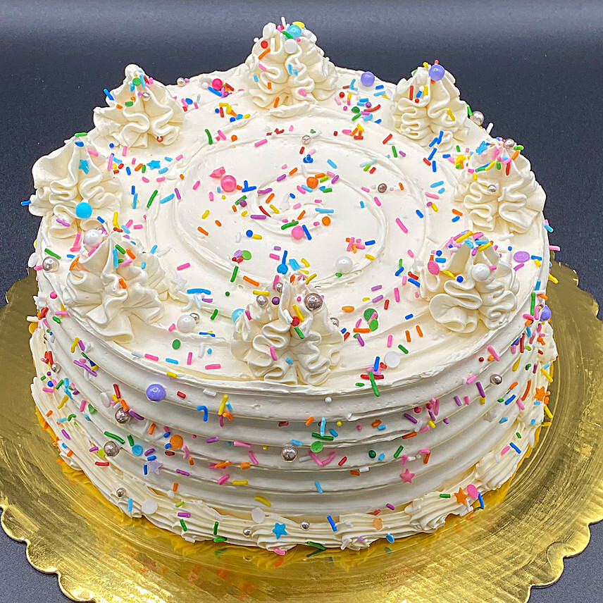 Delectable Birthday Cake 6 Inches