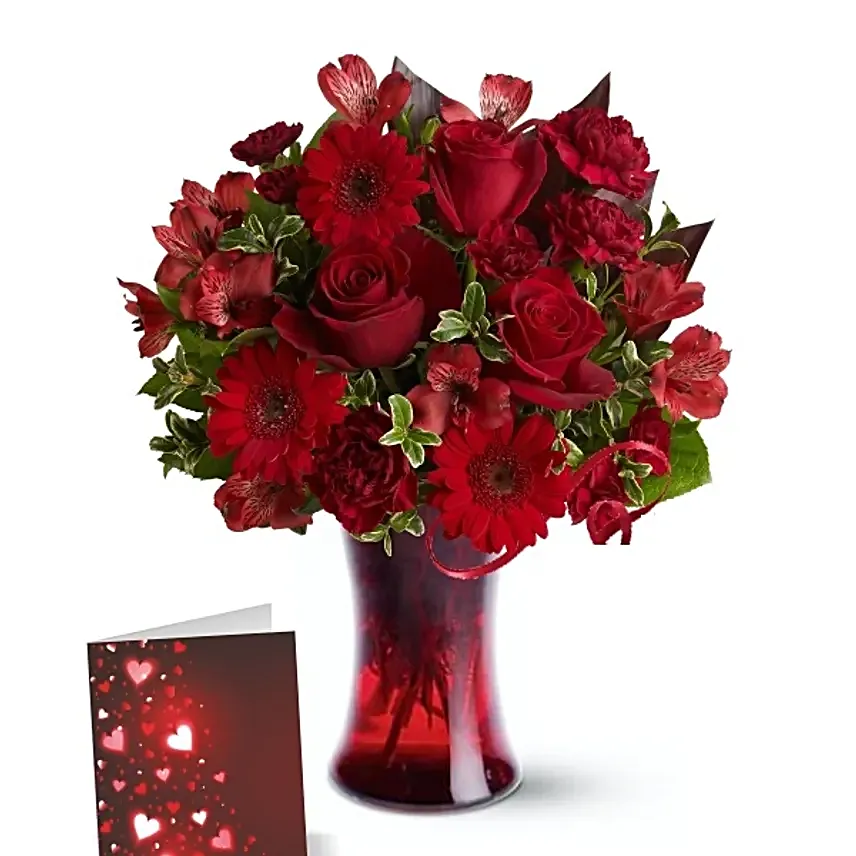 Designer Floral Arrangement For Love