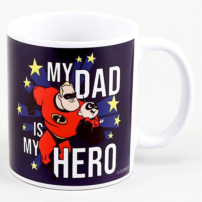 Disney My Superhero Dad Bottle Mug