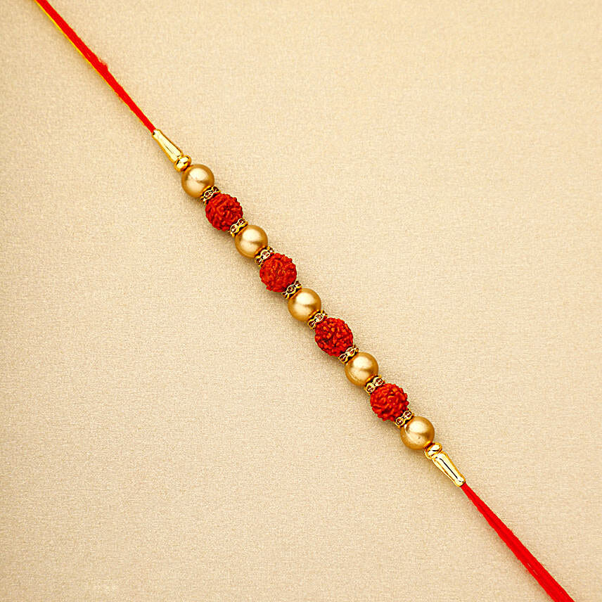Earthly Blessings Rudraksha Rakhi N Petha Delight