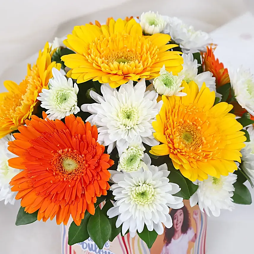 Fabulous Mug Of Flowers