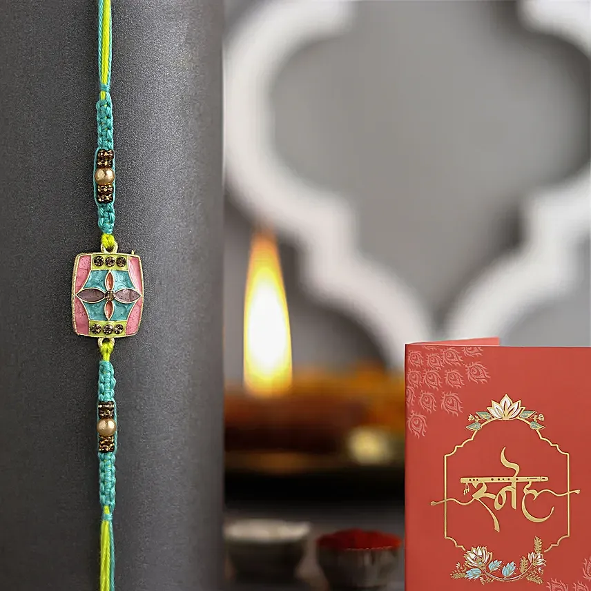 Floral Fantasy Rakhi