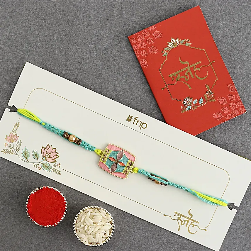 Floral Fantasy Rakhi