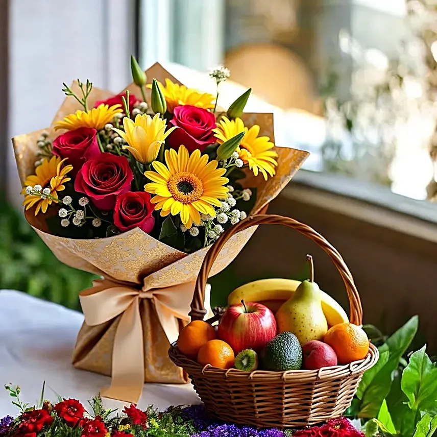 Flowers and Fruits Joy