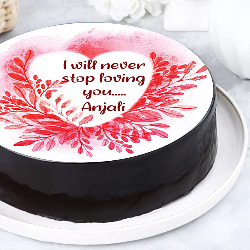 Forever Yours Chocolate Cake Half Kg