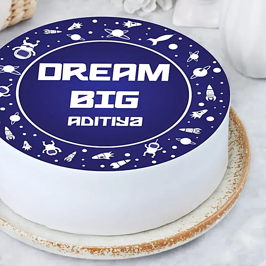 Fresh Pineapple Dream Cake Half Kg
