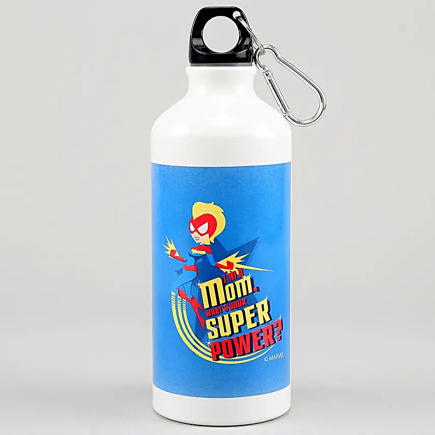 I love U Mom Heart Print Mug And Bottle