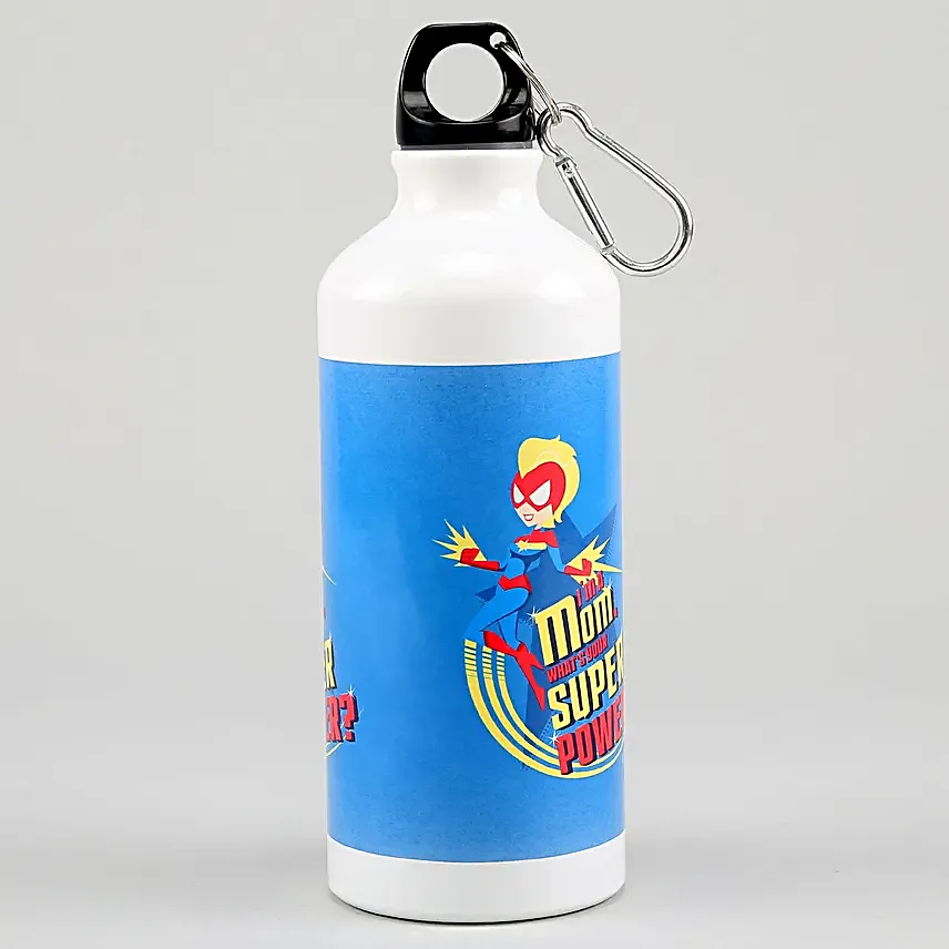 I love U Mom Heart Print Mug And Bottle