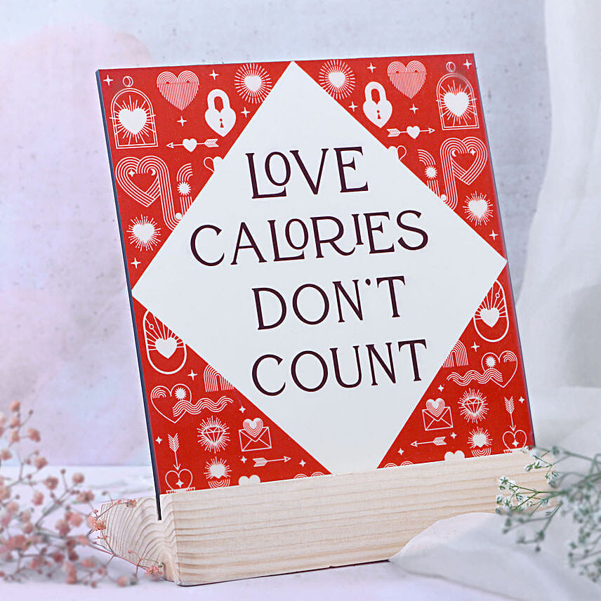 Love Calorie Photo Frame